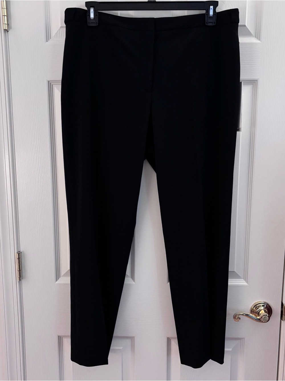 Calvin Klein Black Straight-Leg Women's Pants